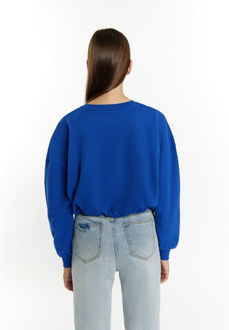 mėlyna MYMO Megztinis be užsegimo 'Keepsudry'