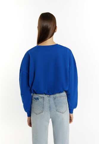 MYMO Sweatshirt 'Keepsudry' in Blau