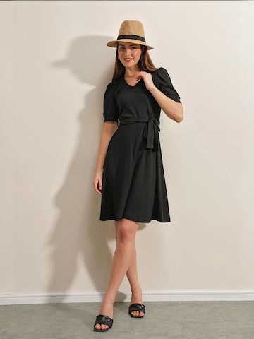 Bigdart Strickkleid in Schwarz