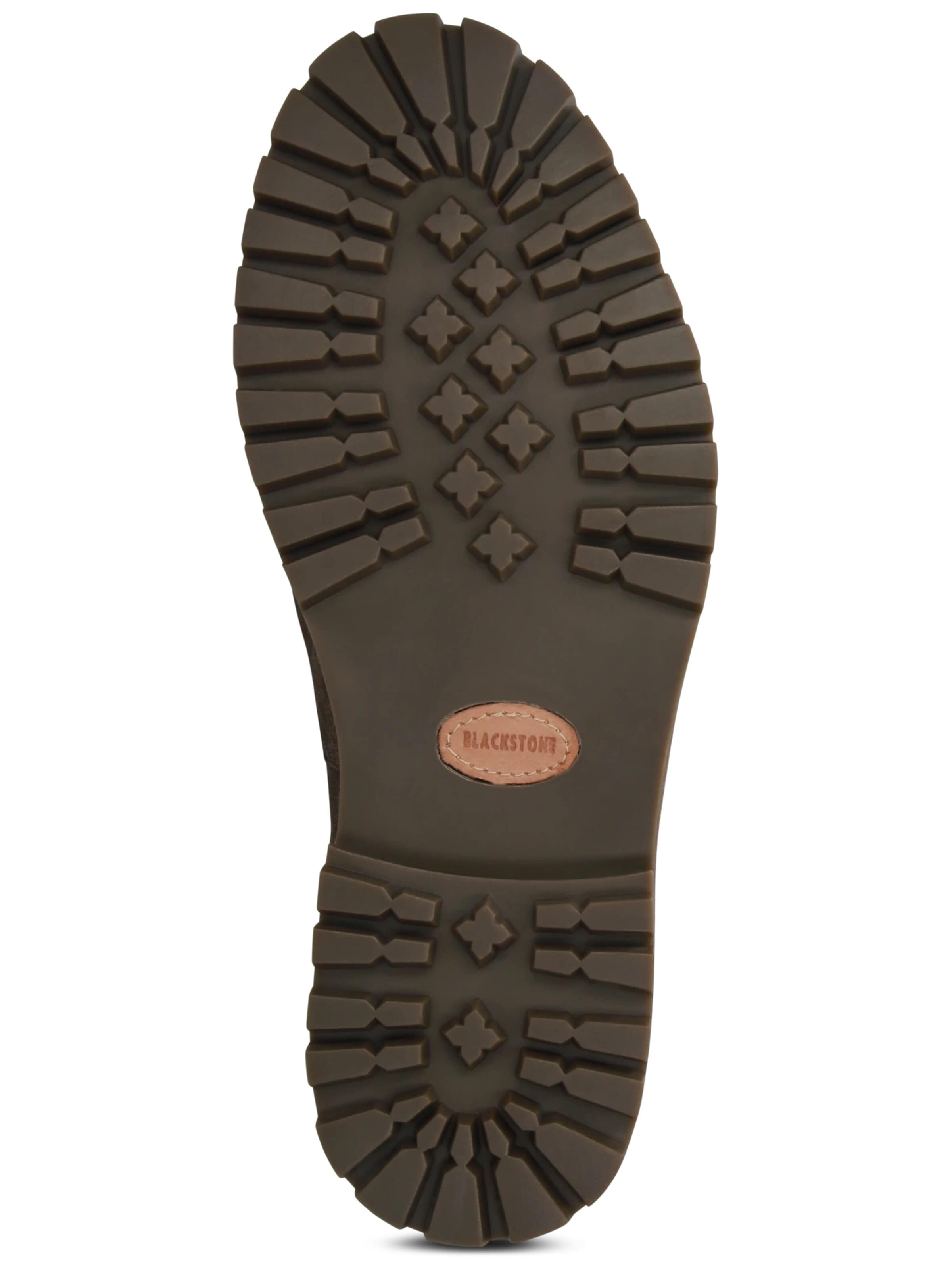 Boots stringati 'GASTOWN BOAZ - ZIPPER' di BLACKSTONE in marrone