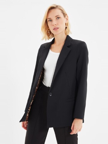 Blazer Trendyol en noir : devant