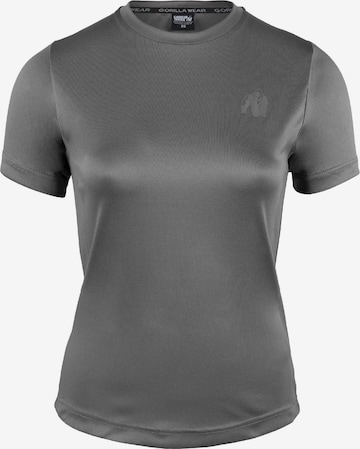 Gorilla Wear Funktionsshirt 'Raleigh' in Grau: Vorderseite