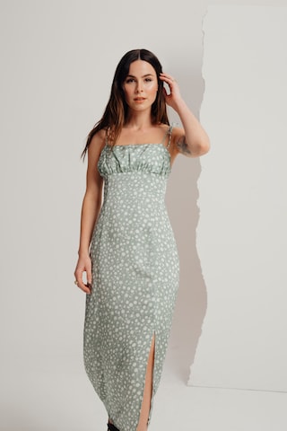 A LOT LESS Summer Dress 'Mary' in Green