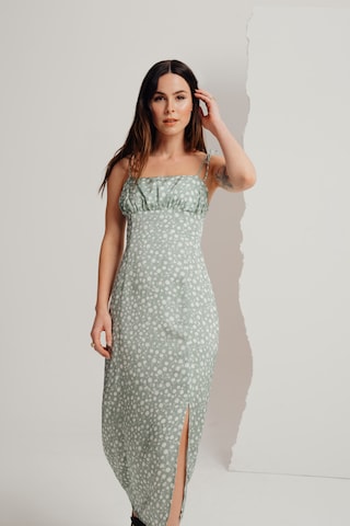 A LOT LESS Summer dress 'Mary' in Green