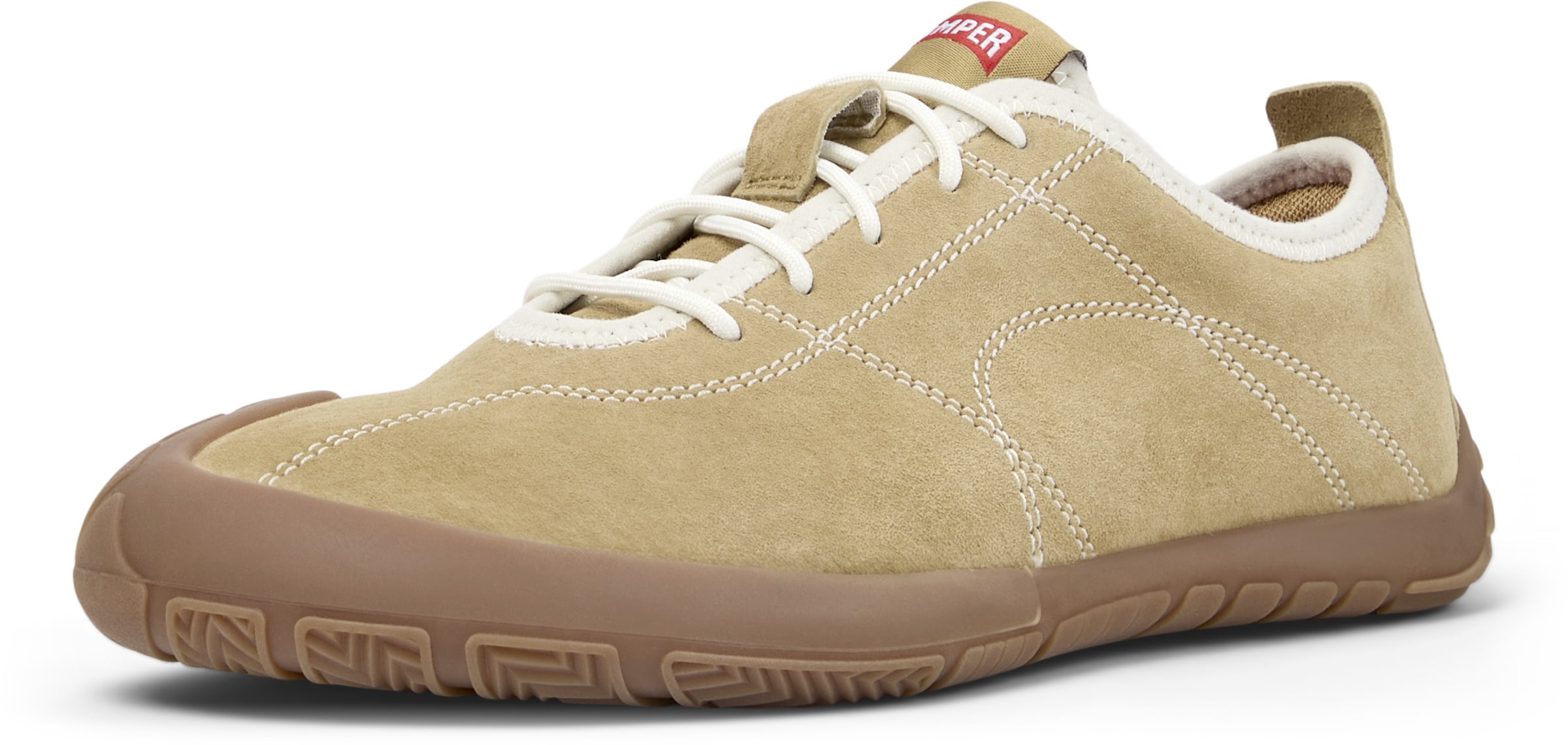 CAMPER Sneaker 'Peu Path+' in dunkelbeige / naturweiß, Produktansicht