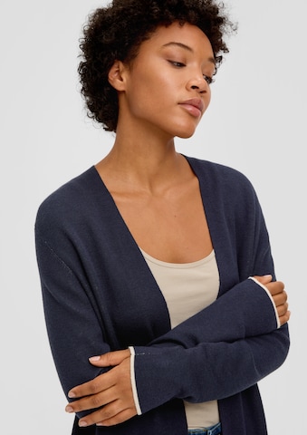 Cardigan s.Oliver en bleu