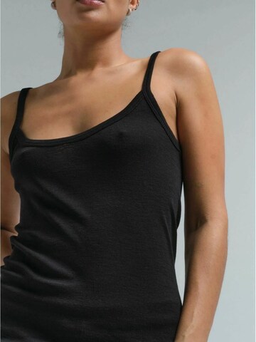 Top 'Viola' di Seamless Basic in nero