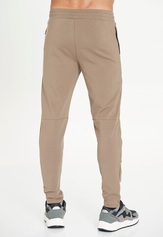 Virtus Regular Workout Pants 'Bisosco' in Beige