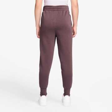 Nike Sportswear Tapered Pants 'Club' in Brown