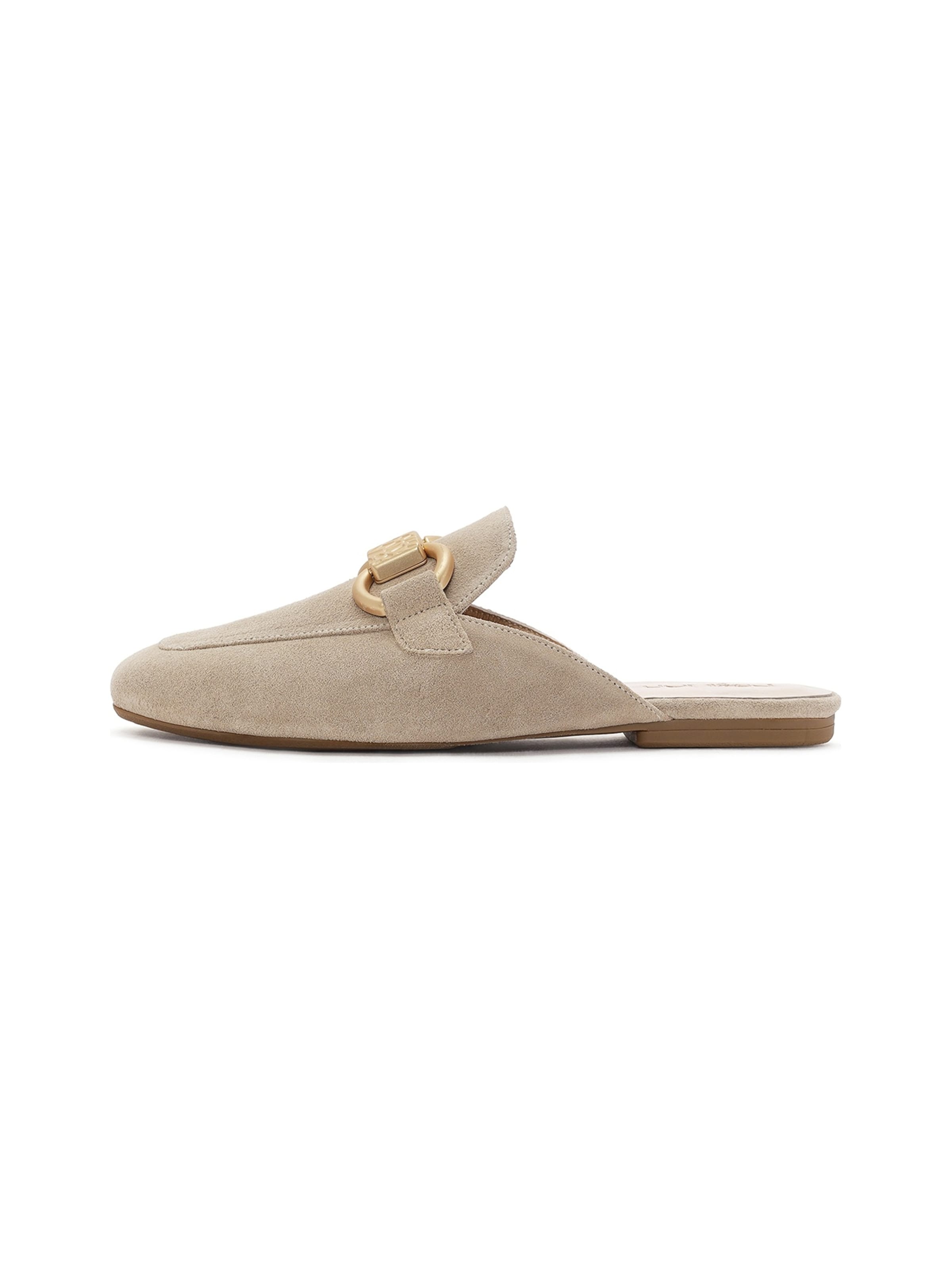 Mule Derimod en beige : devant