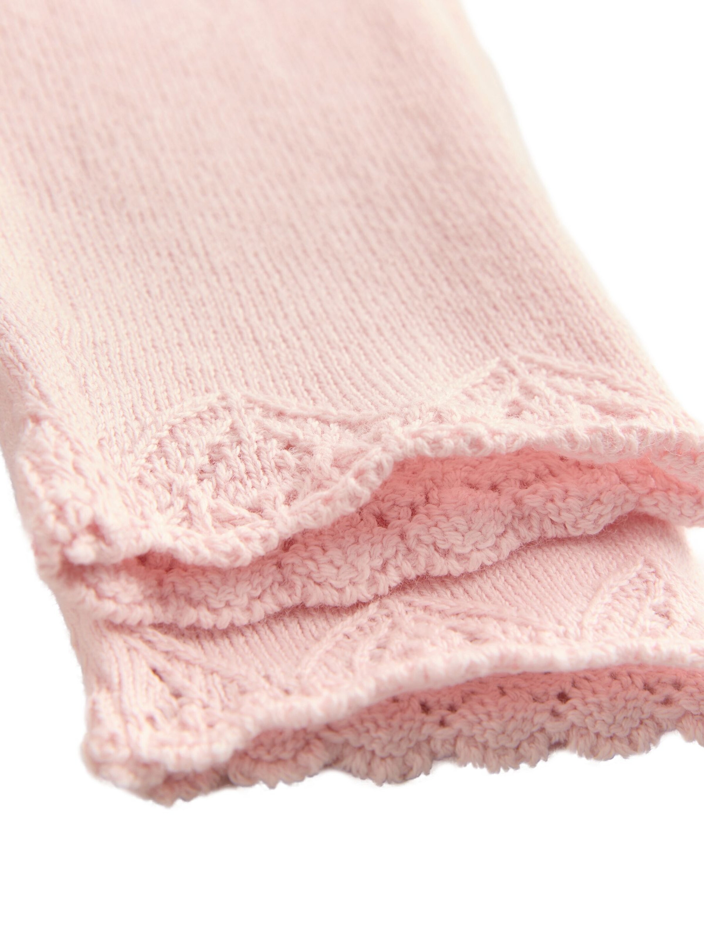 Next Neuletakki värissä vaaleanpunainen