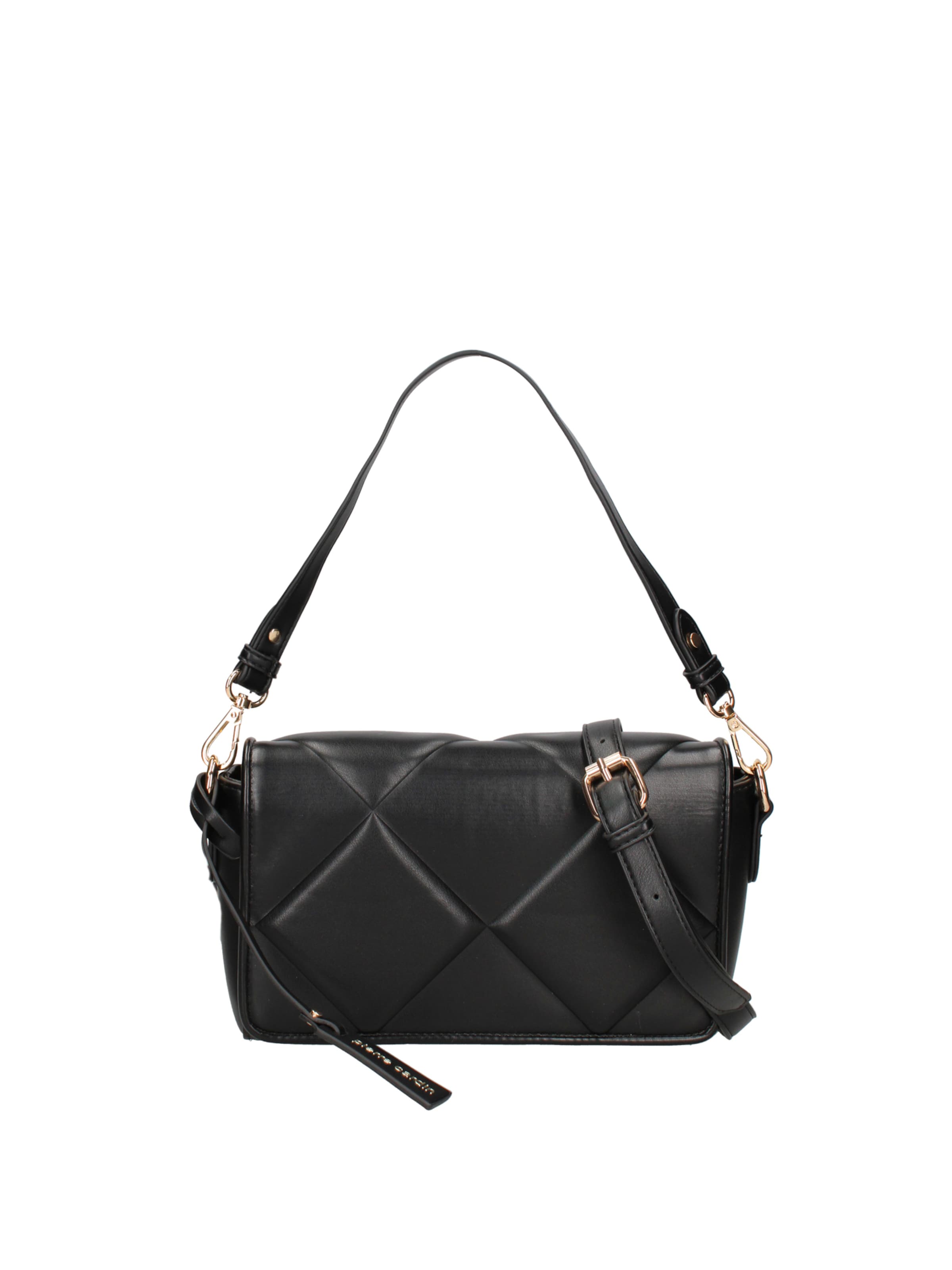 PIERRE CARDIN Schultertasche in Schwarz: Vorderseite