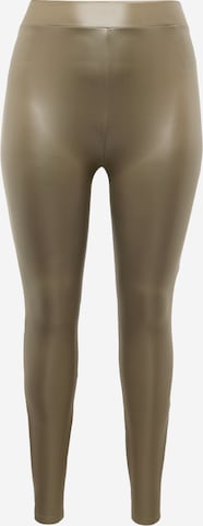 ONLY Carmakoma - regular Leggings 'ROOLI' en verde: frente