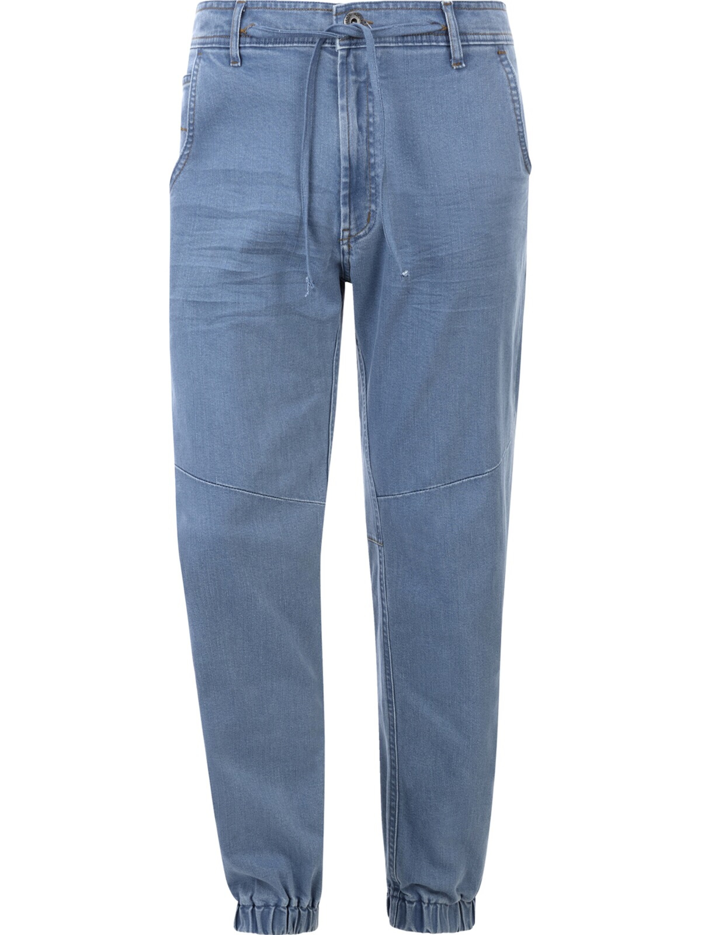 Jan Vanderstorm Tapered Jeans ' Hemal ' in Blau: Vorderseite