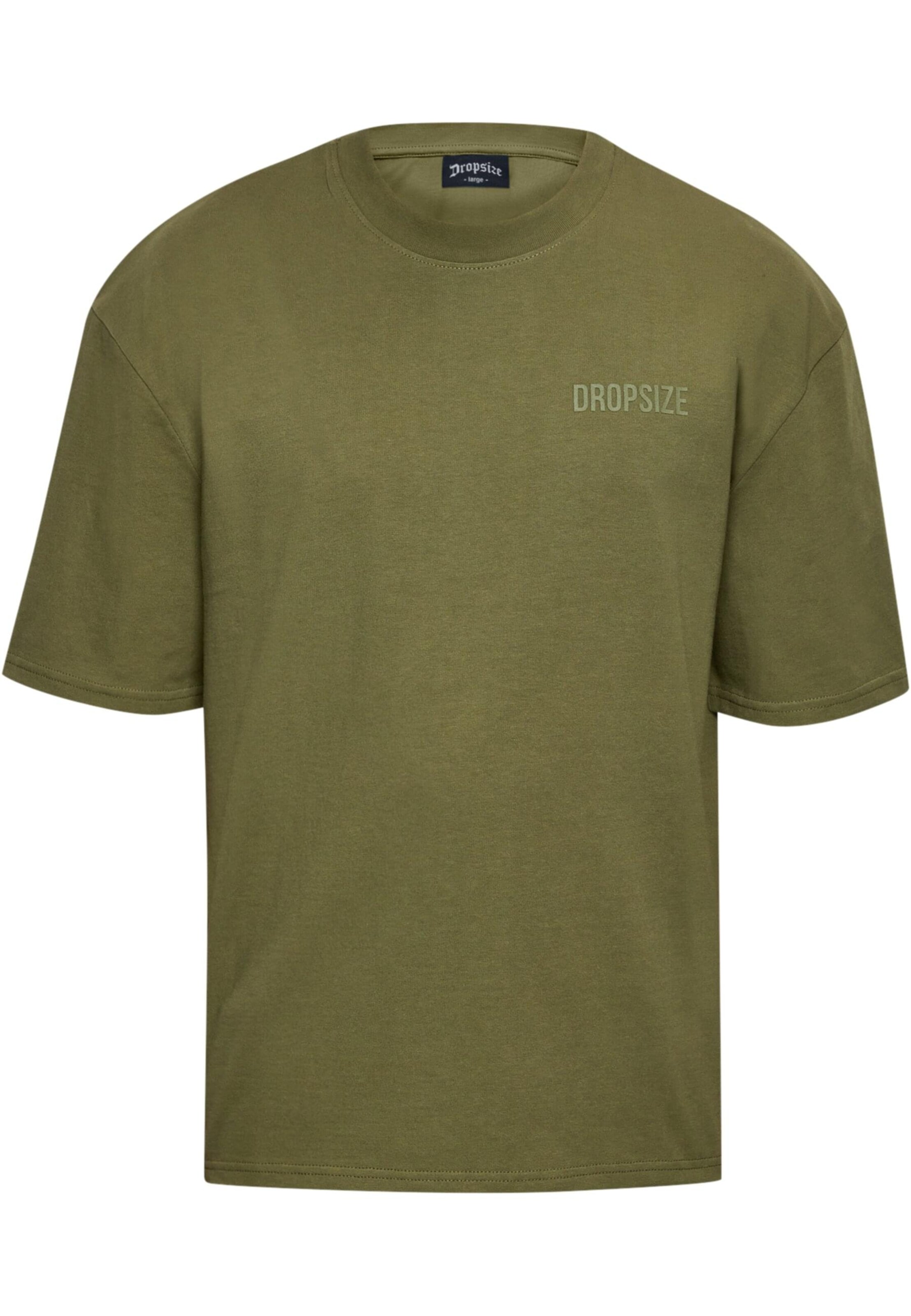 Dropsize Tričko – zelená: přední strana