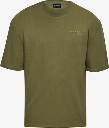 Dropsize T-Shirt in Grün: predná strana