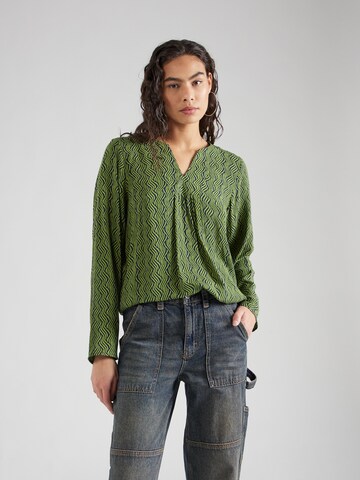 Fransa Blouse 'KIKI' in Groen: voorkant