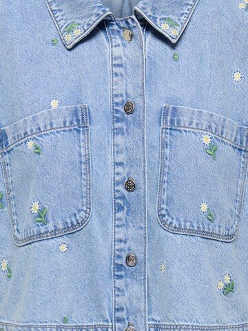 ONLY - Blusa 'ONLCleo' en azul