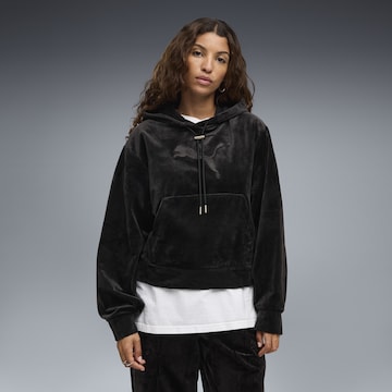 PUMA Sweatshirt in Zwart: voorkant