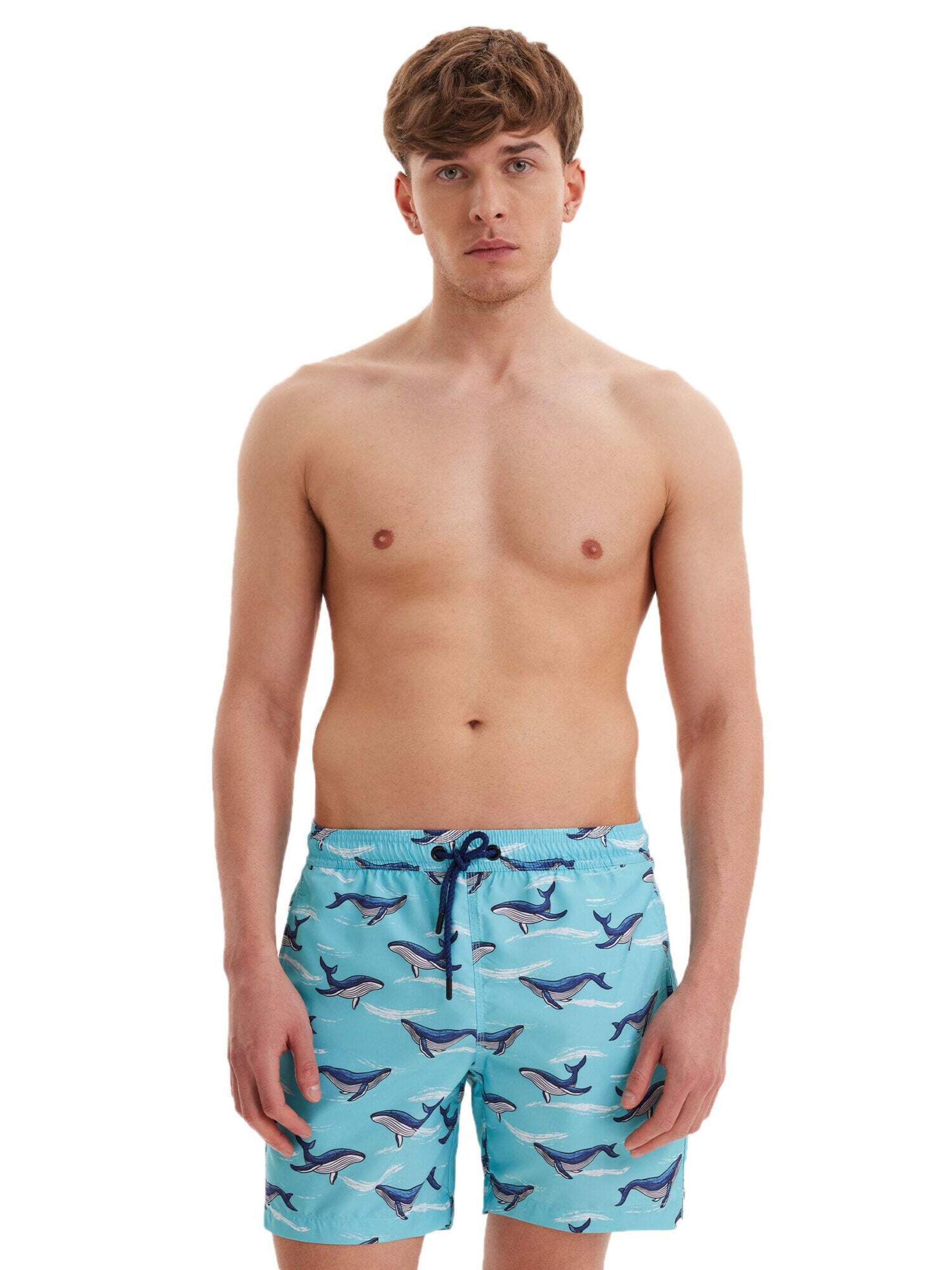 WESTMARK LONDON Badeshorts i blå: forside