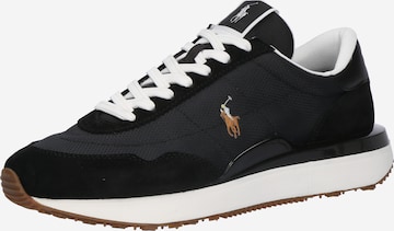 Polo Ralph Lauren Matalavartiset tennarit 'Train 89' värissä musta: etupuoli