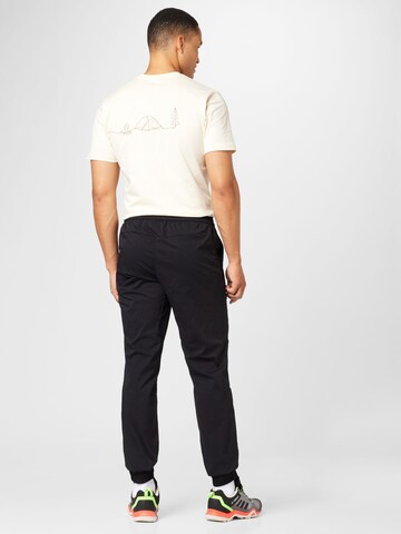 MAMMUT Tapered Workout Pants 'Massone' in Black
