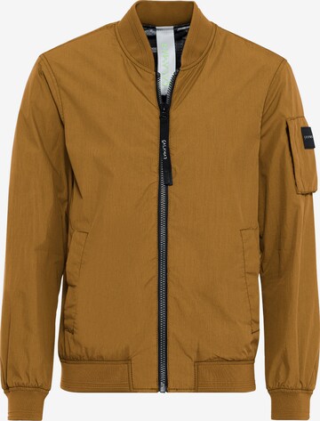 CALAMAR Between-Season Jacket in Orange: front