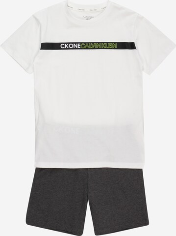 Calvin Klein Underwear Pyjama Set in Grau: front