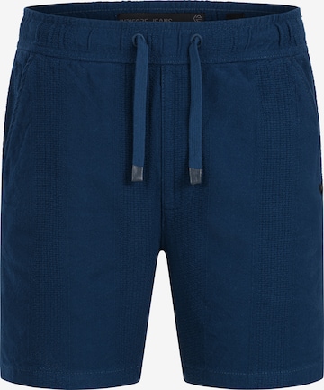 INDICODE JEANS Regular Pants 'Pop' in Blue: front