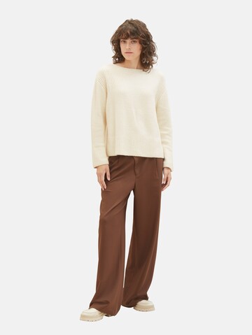 TOM TAILOR Sweater in Beige