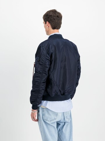 ALPHA INDUSTRIES Between-Season Jacket 'MA-1 VF 59' in Blue
