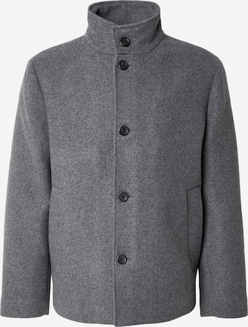 SELECTED Between-Season Jacket 'SLHRAINAR' in Grey: front