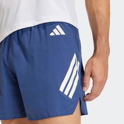 ADIDAS PERFORMANCE Workout Pants in Blue / White, Item view