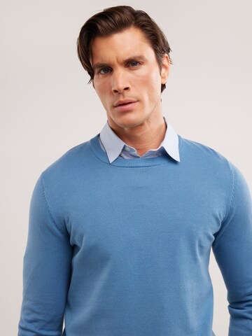 BIG STAR Sweater 'BASILIAN' in Blue