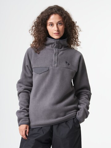 pinqponq Athletic Sweater in Grey