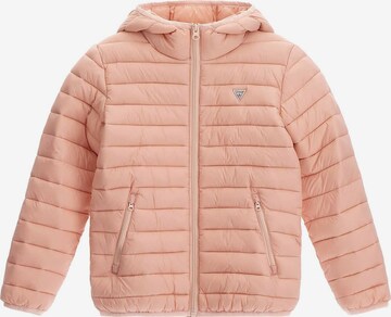 GUESS Between-Season Jacket in Pink: front