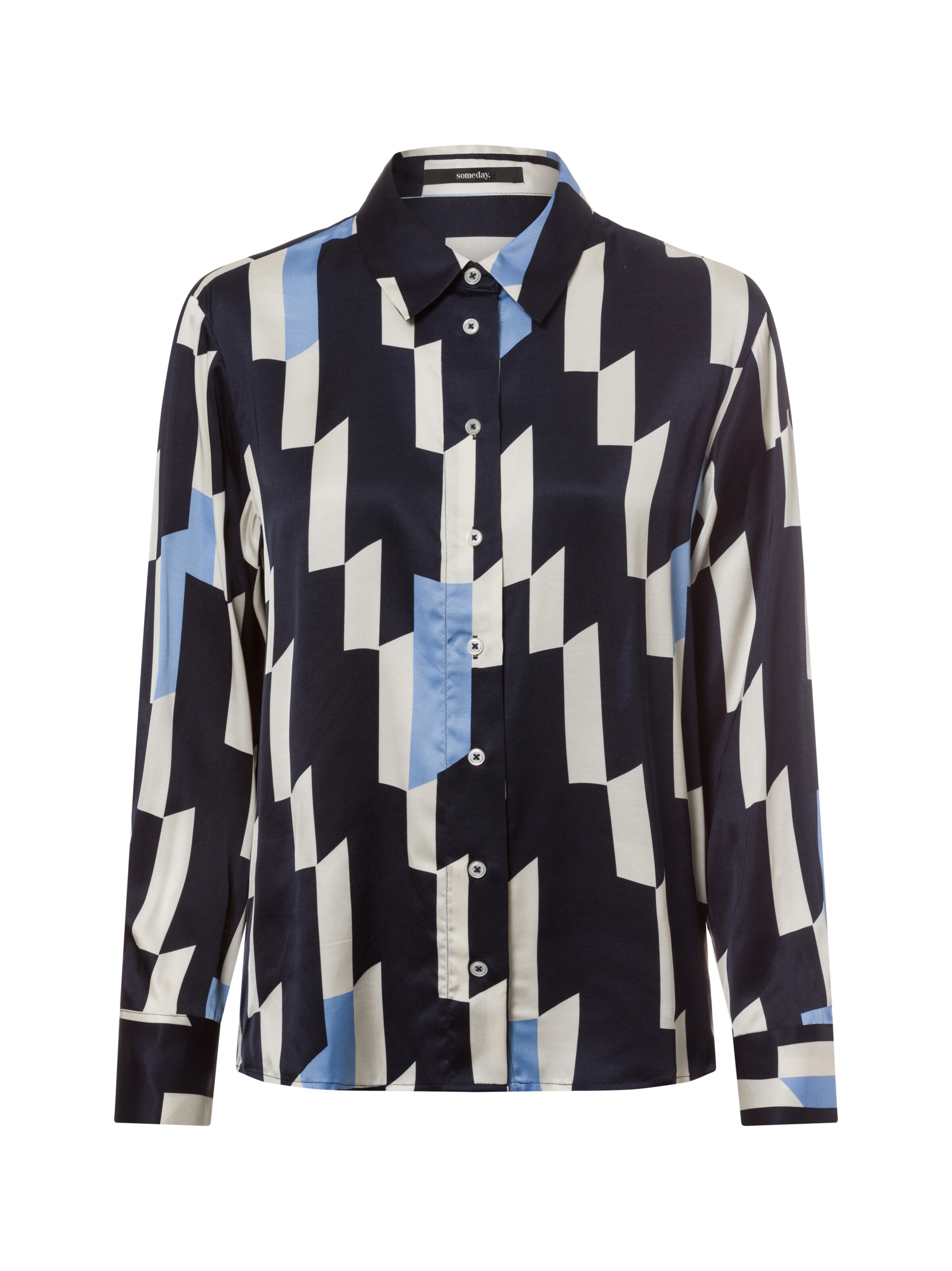 Someday Blouse 'Zinnova' in Blue: front