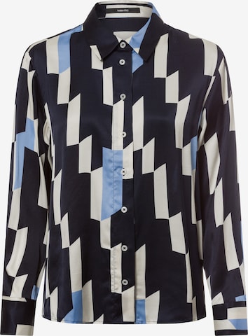 Someday Blouse 'Zinnova' in Blauw: voorkant