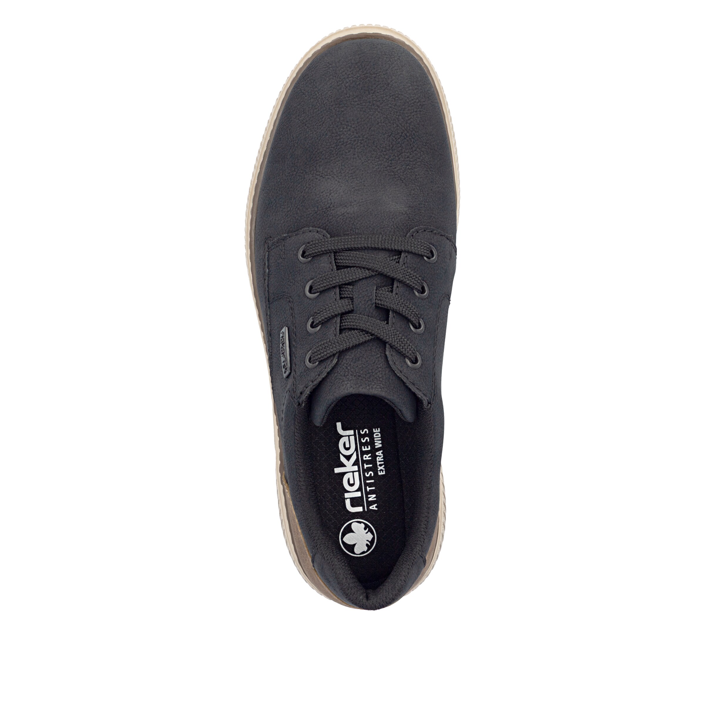 Chaussure de sport à lacets Rieker en noir