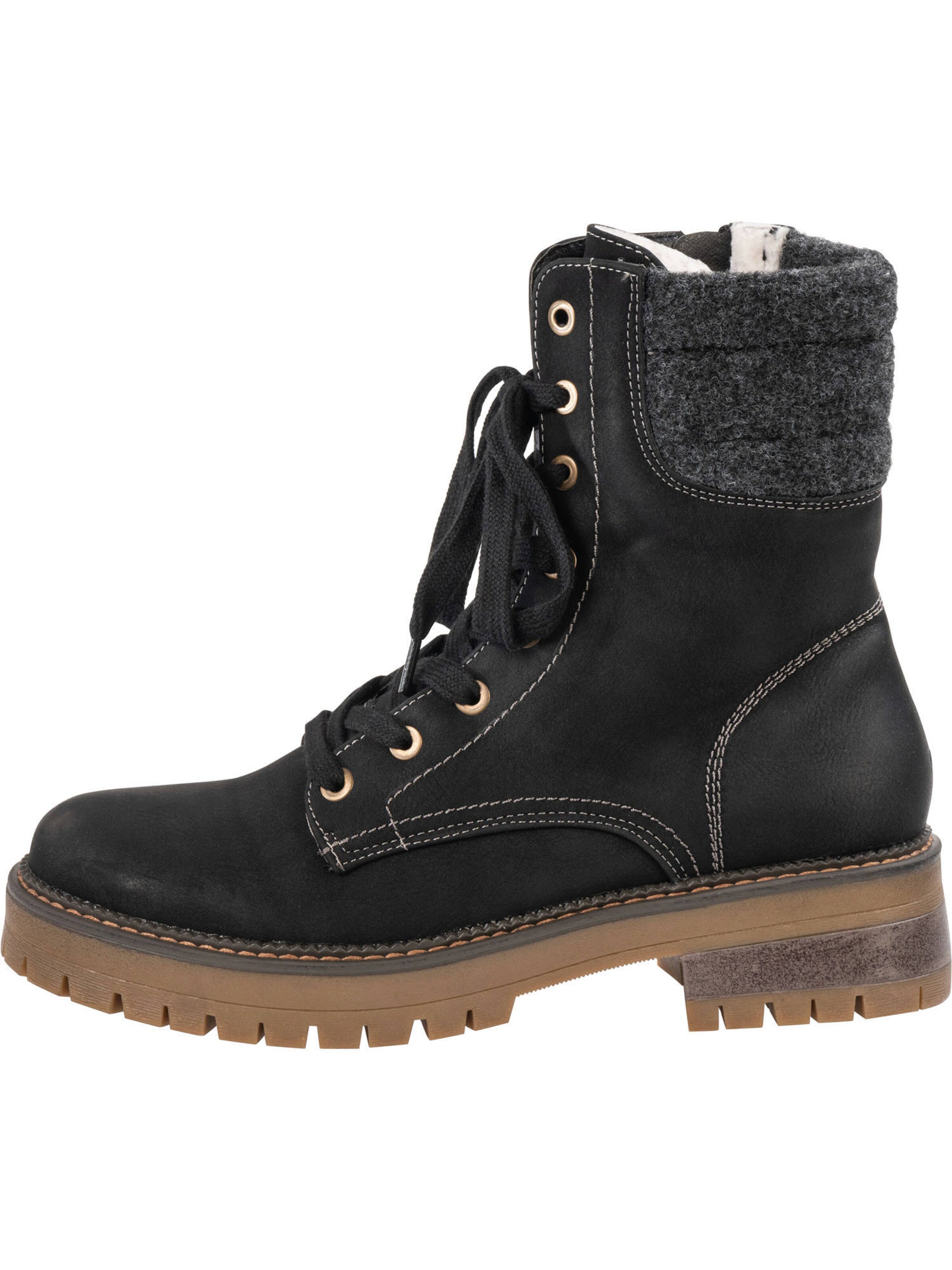 Palado Veterlaarsjes 'Lipsi' in Zwart