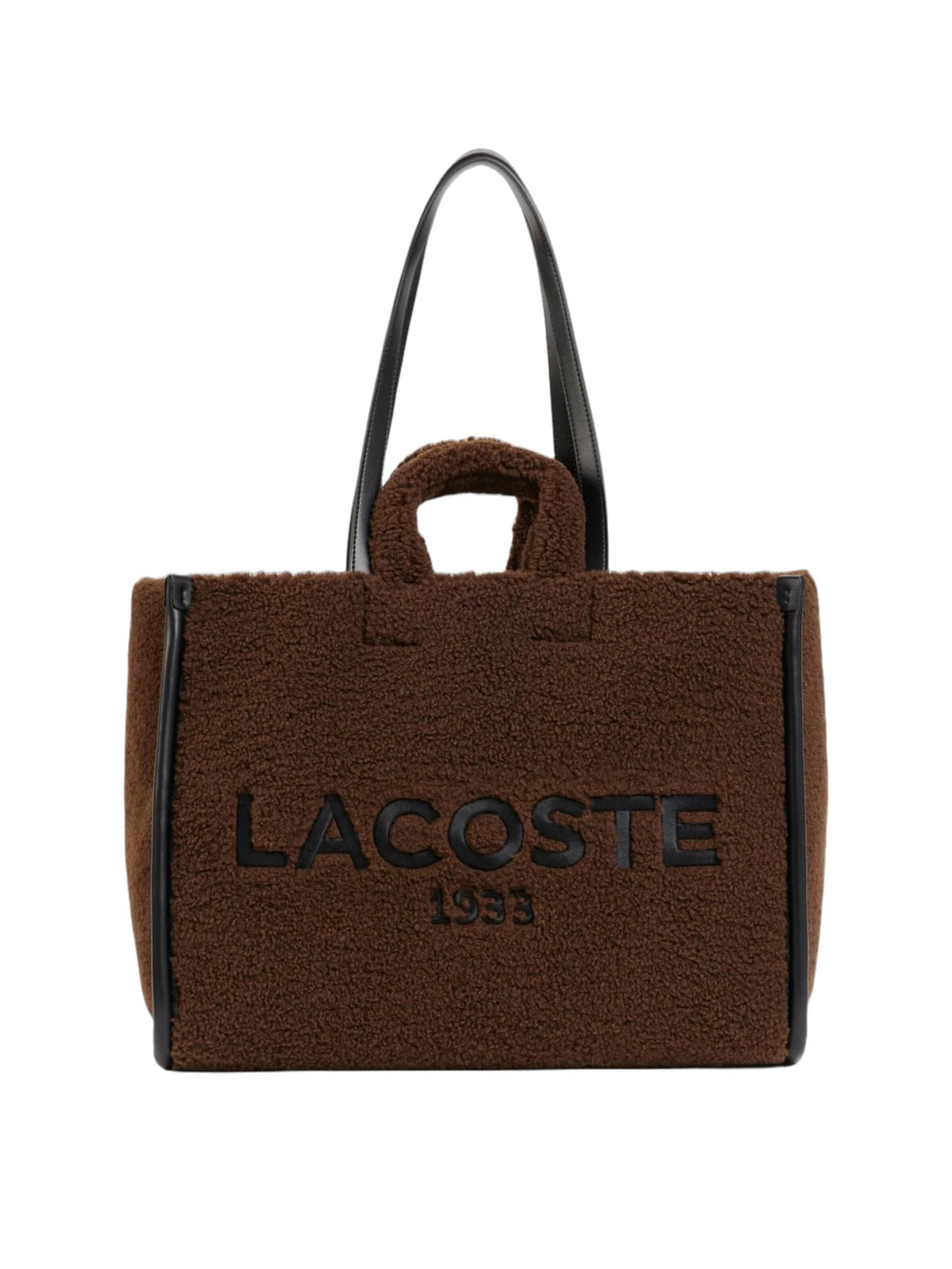 LACOSTE Ostoskassi 'Heritage' värissä ruskea: etupuoli