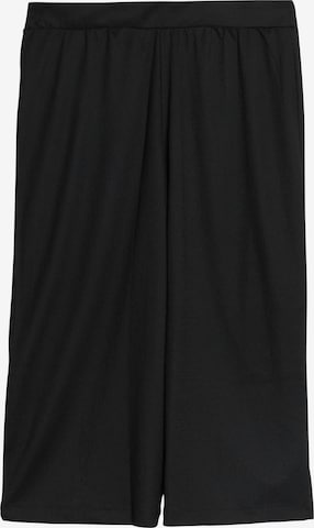 Wide Leg Pantalon s.Oliver en noir : devant