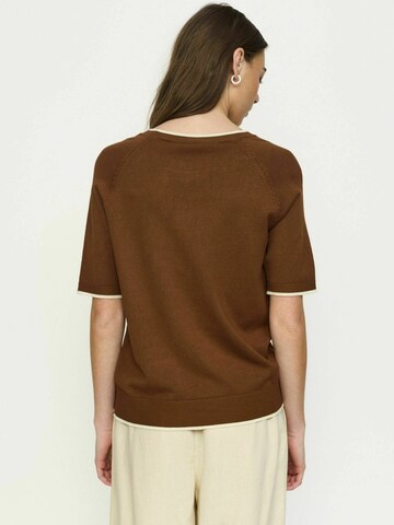 Soft Rebels Pullover ' SRMarla ' i brun