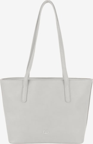 GERRY WEBER - Shopper 'Talk Different 1.0 ' em branco: frente