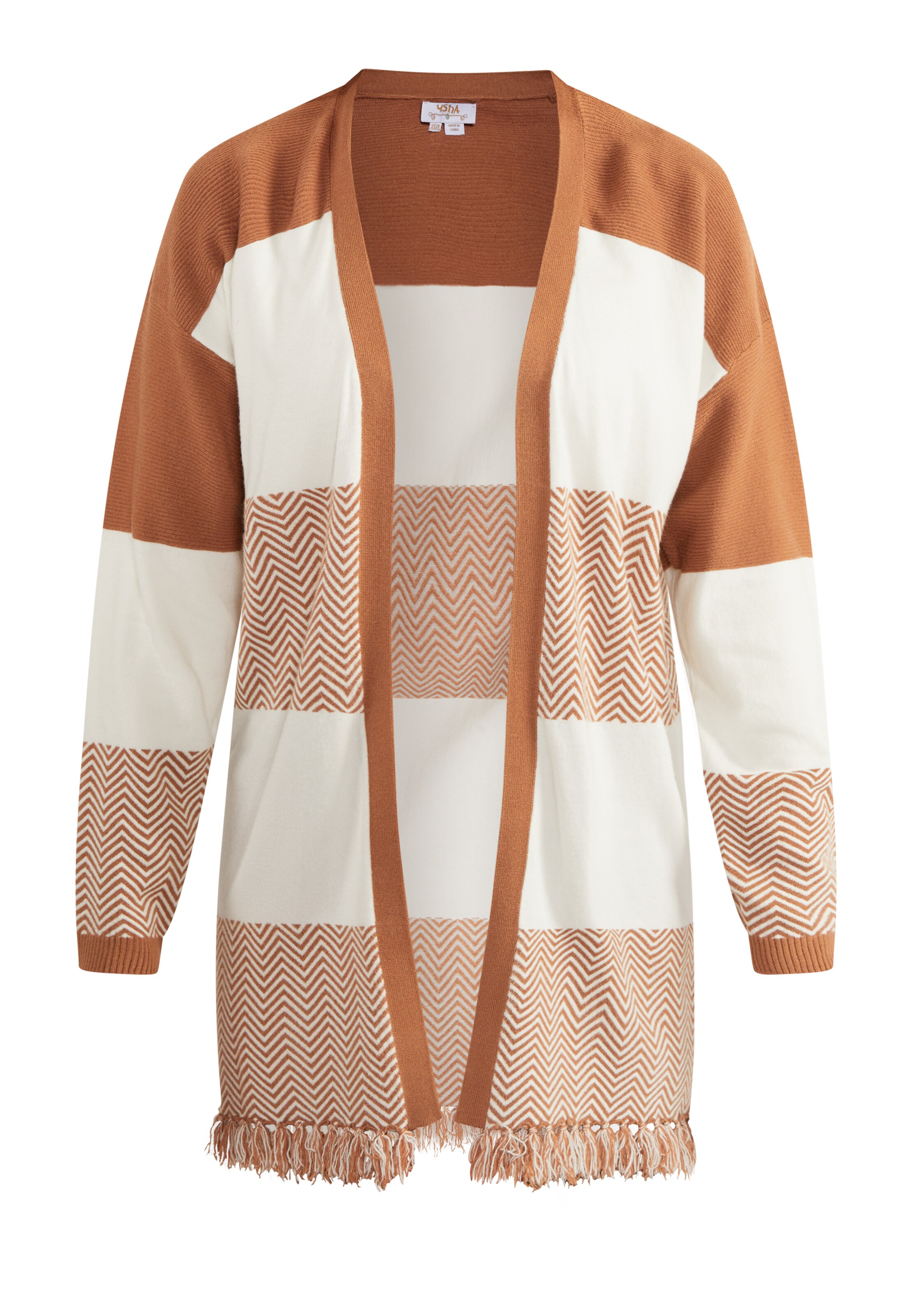 usha FESTIVAL Cardigan 'Carnea' i brun: forside