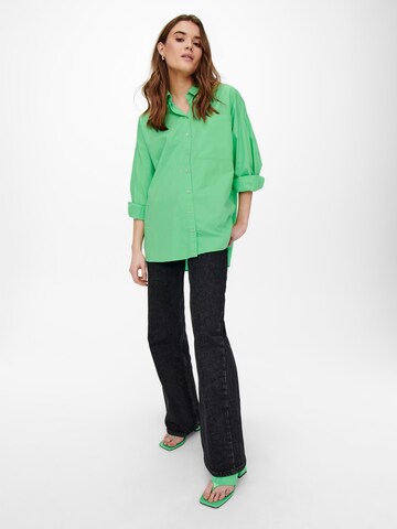 Camicia da donna 'Katy' di ONLY in verde