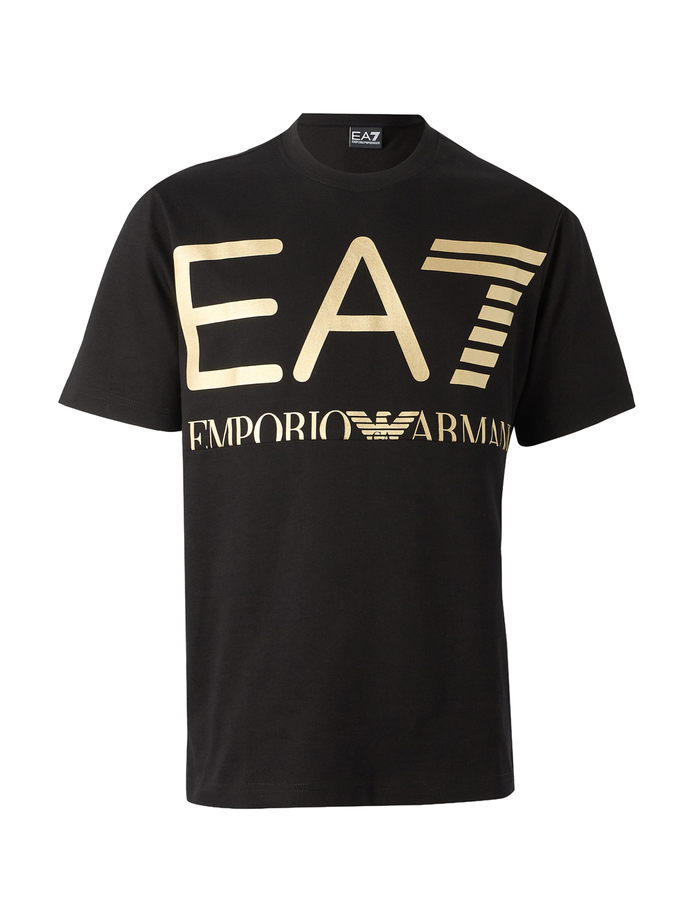 Maglia funzionale di EA7 Emporio Armani in nero: frontale