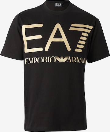 EA7 Emporio Armani Toiminnallinen paita värissä musta: etupuoli