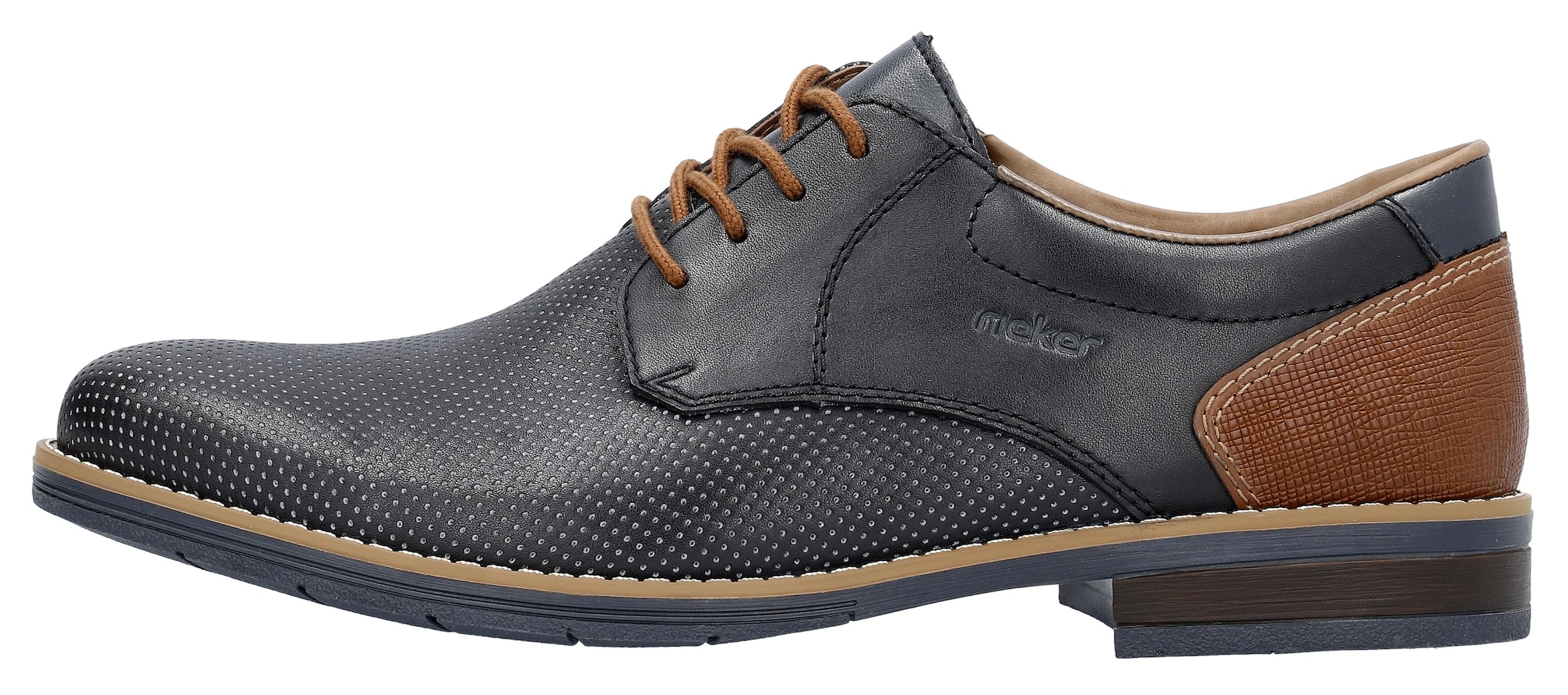 Chaussure à lacets '10308' Rieker en bleu