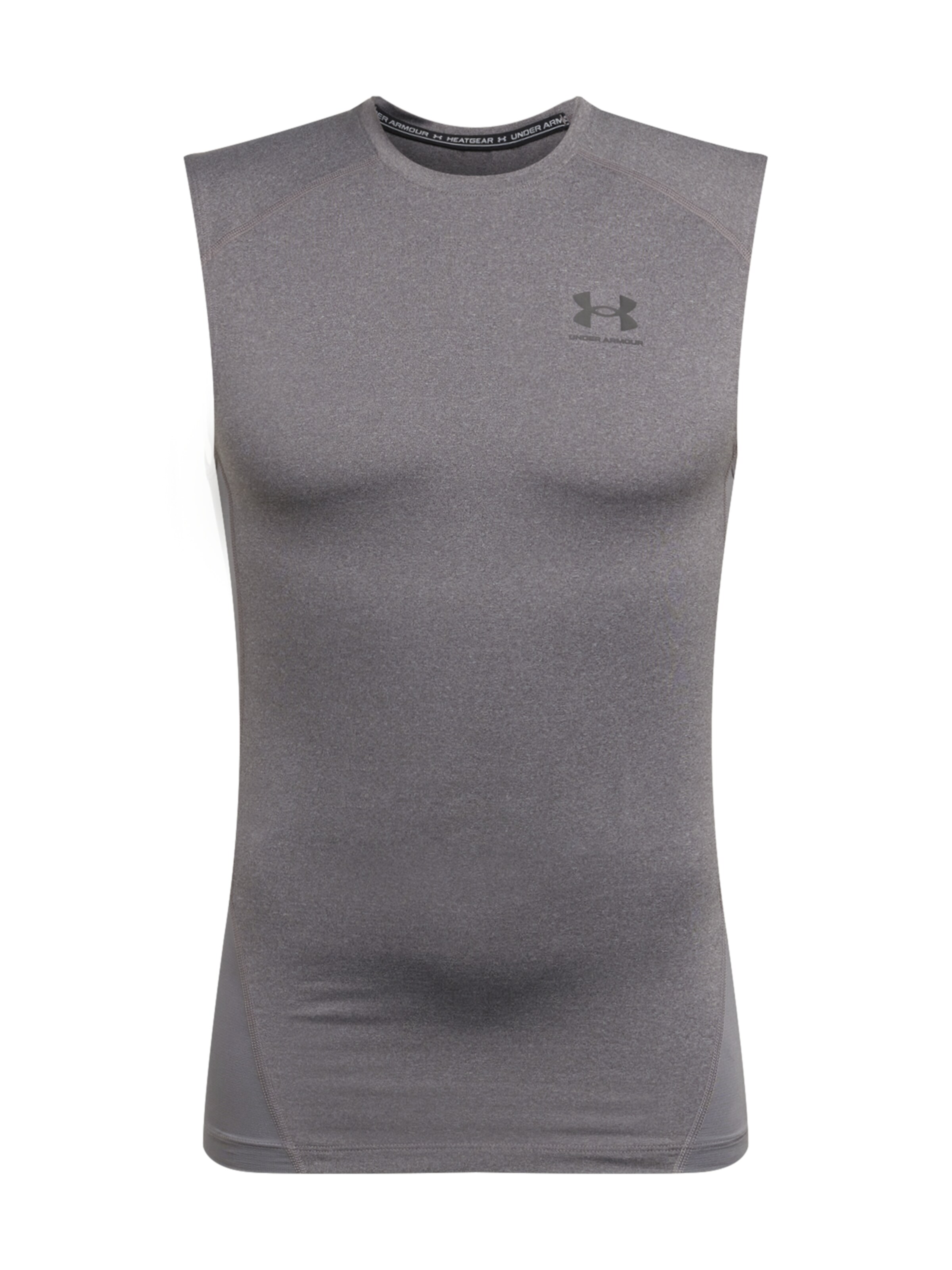 UNDER ARMOUR Regular fit Λειτουργικό μπλουζάκι σε γκρι: μπροστά